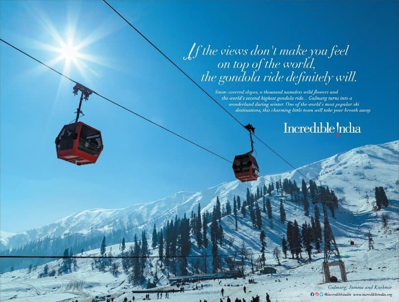 Jammu & Kashmir campaign — Gulmarg gondola