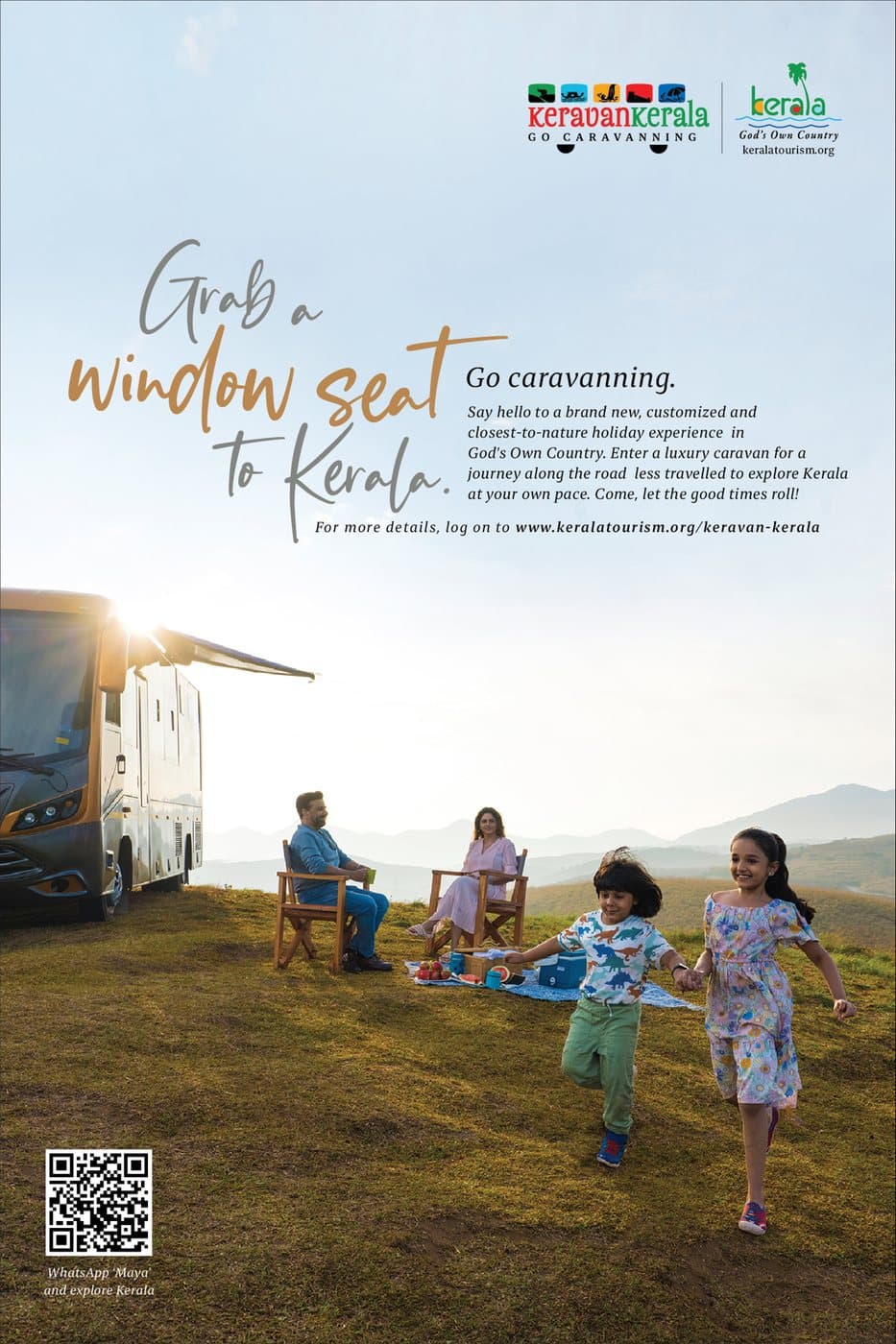 Keravan Kerala caravan tourism campaign visual